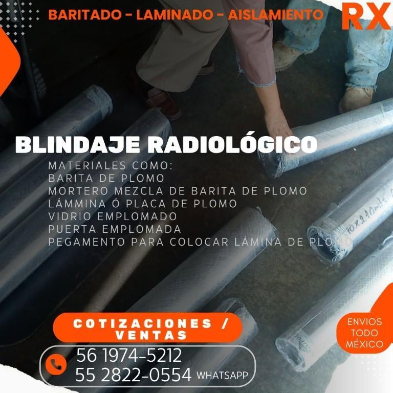 LAMINA O PLACA DE PLOMO PARA AISLAMIENTO RX en Tejupilco de Hidalgo - Imagen 2