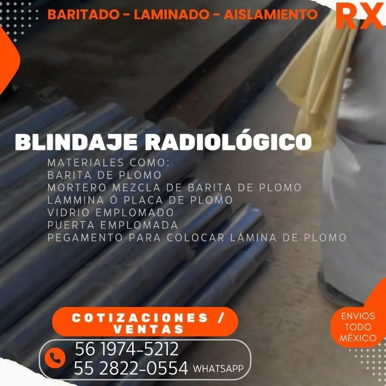 LAMINA O PLACA DE PLOMO PARA AISLAMIENTO RX en Tejupilco de Hidalgo - Imagen 7