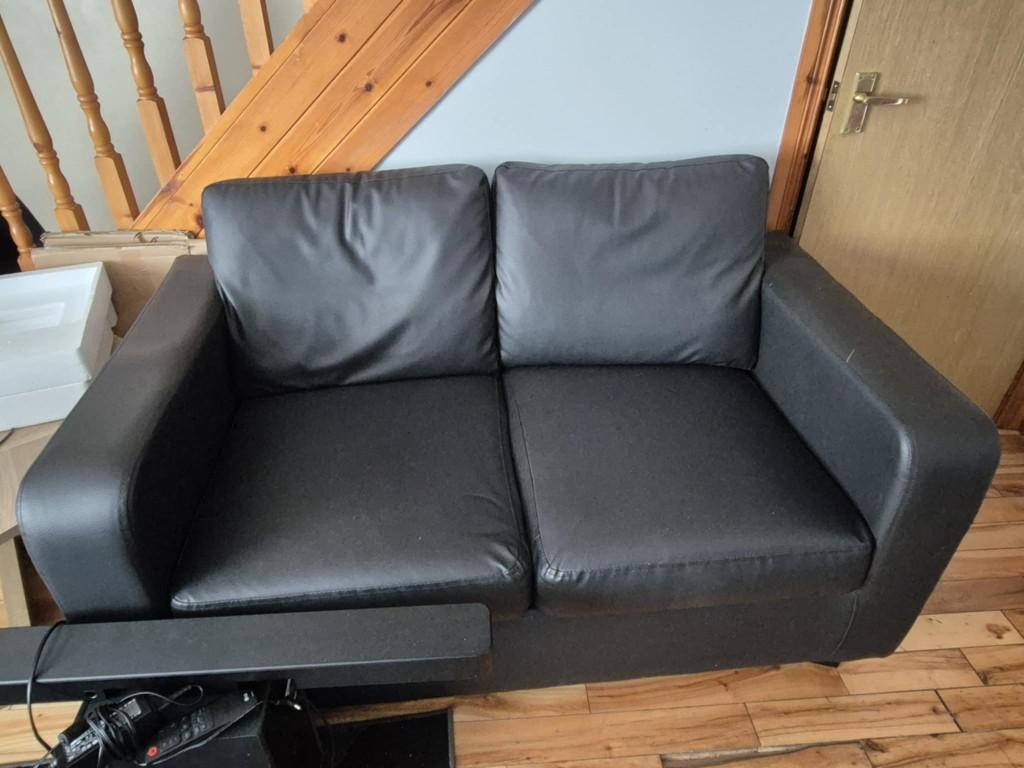 black used sofas in Belfast - Image 3