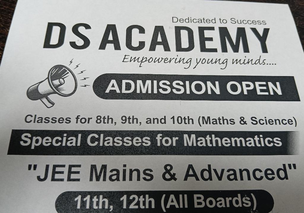 DS Academy JEE + School Tuition | Math & Science in Banaswadi - Image 2