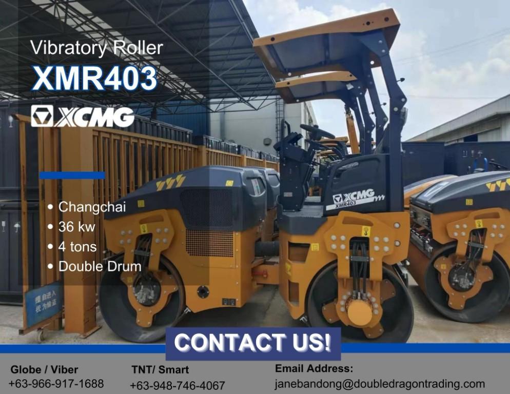 XCMG XMR403 DOUBLE DRUM ROLLER 4 TONS.. in Alabang - Image 1