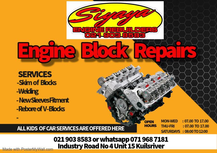 Siyaya Engine Rebuilders in South Africa - Image 1