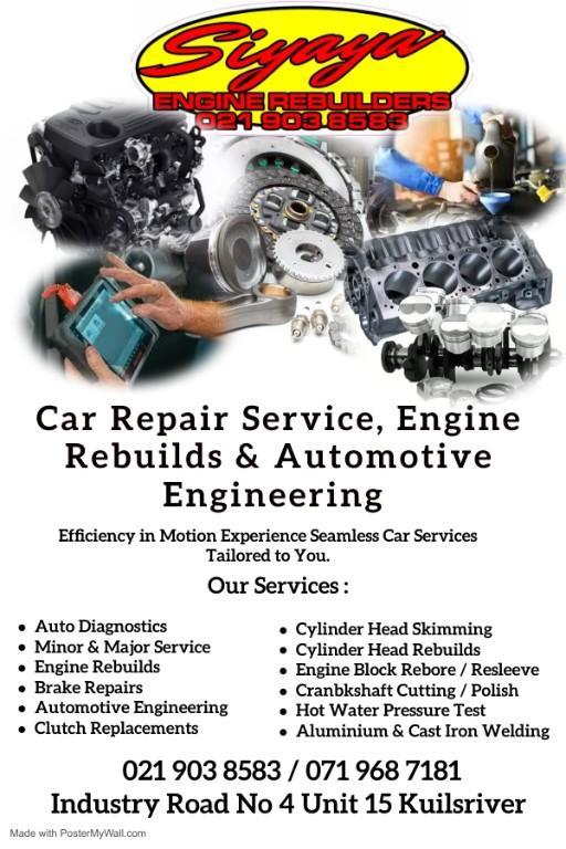 Auto repairer work in South Africa - Image 1