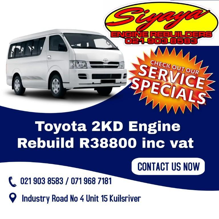 Quantum engine 2KD / 2TR in South Africa - Image 1