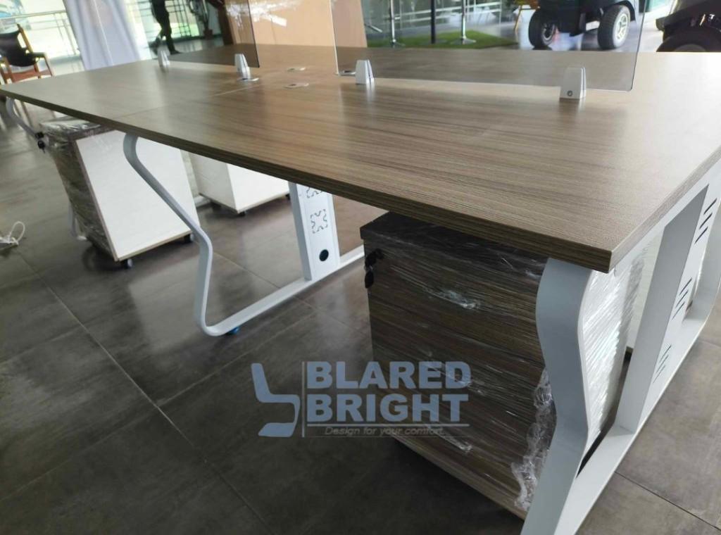 Linear workstation - Screen panel divider OFFICE FURNITURE TABLE in Pasig - Image 3
