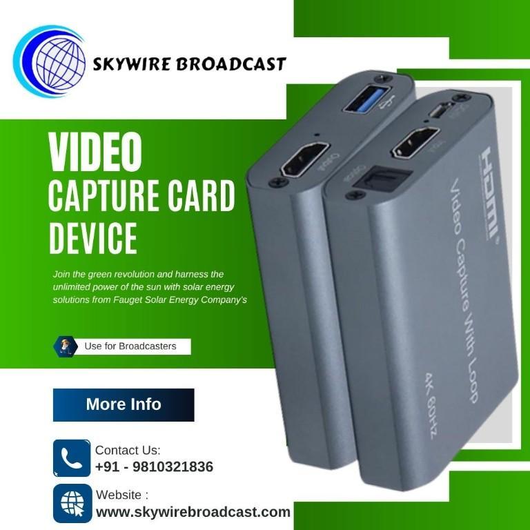 Video Capture Card Device for broadcaster in Noida - Image 1