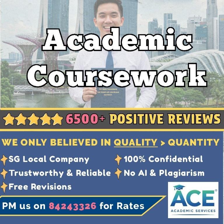 Academic Help / Essay Assignment Degree Diploma Masters Homework in Outram - Image 1