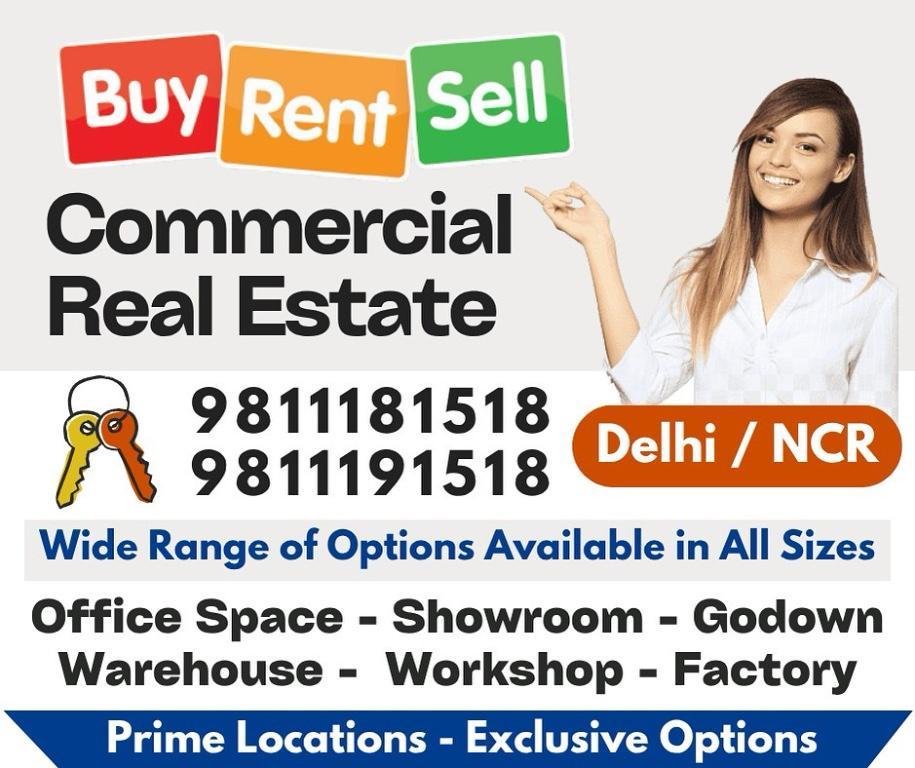 COMMERCIAL AND INDUSTRIAL SPACE FOR RENT / SALE DELHI in New Delhi - Image 1