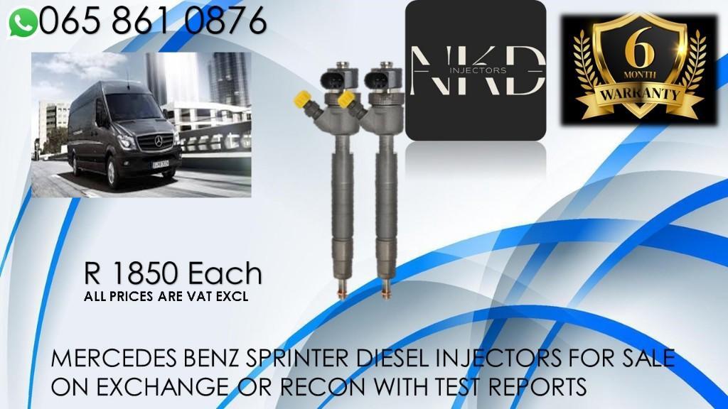 MERCEDES SPRINTER DIESEL INJECTORS FOR SALE / RECON ALS AVAILABL in Summerstrand - Image 1
