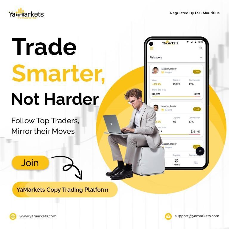 Top Copy Trading Platform | YaMarkets in India - Image 1