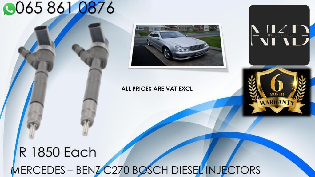 MERCEDES C220 DIESEL INJECTORS FOR SALE in Cape Town - Image 1