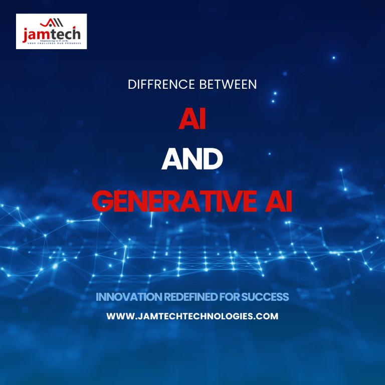 What Is the Difference Between AI and Generative AI in Lucknow - Image 1
