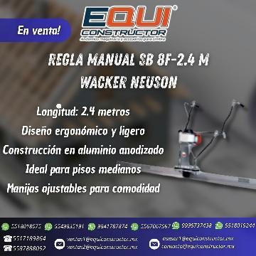 REGLA MANUAL SB 10F-3 m Wacker Neuson maquina ligera en Temapache - Imagen 1