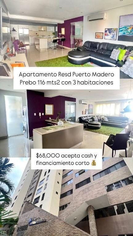 Apartamento en PREBO,Resd puerto madero en Guacara - Imagen 1