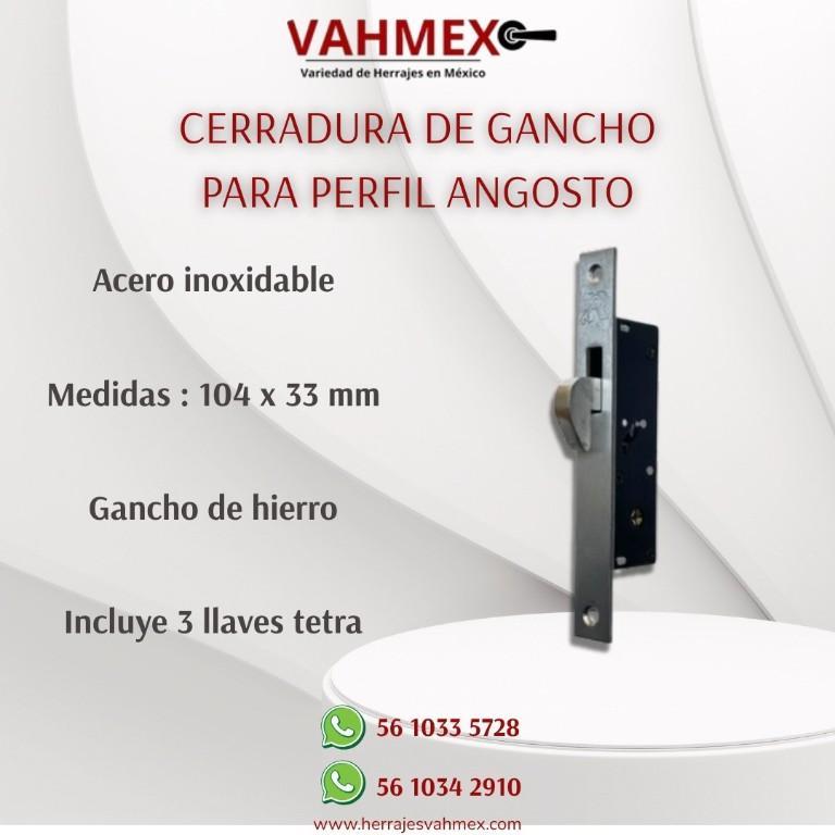 Cerradura de Gancho para Perfil Angosto en Nayarit en Villa Juárez - Imagen 1