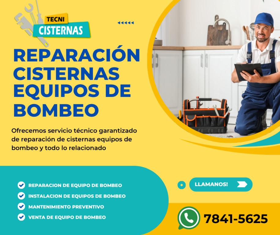 Reparación de cisternas equipos de bombeo en San José Villanueva - Imagen 1