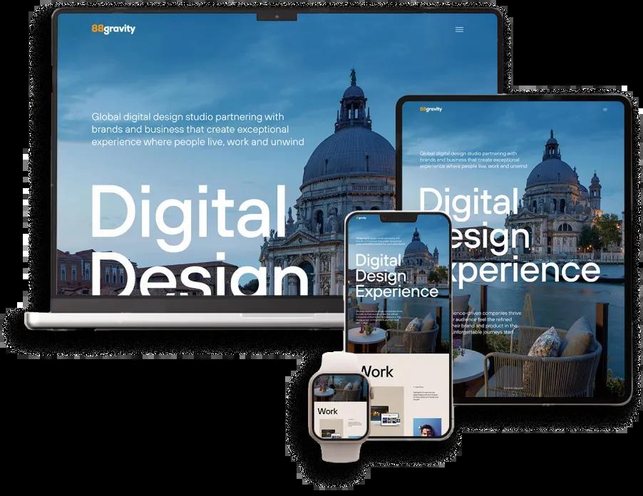 Custom Web Page Design & Scalable Development by 88gravity in Pimpri-Chinchwad - Image 1