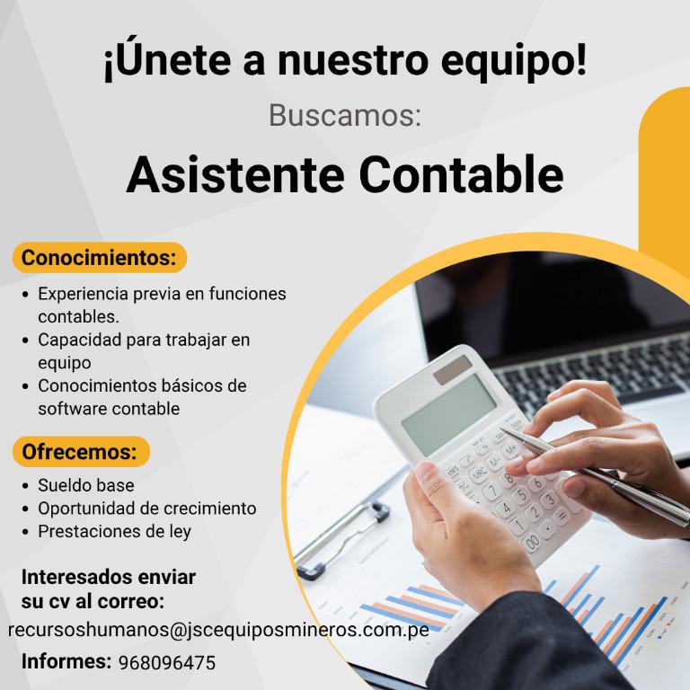 Asistente Contable en Lima - Imagen 1