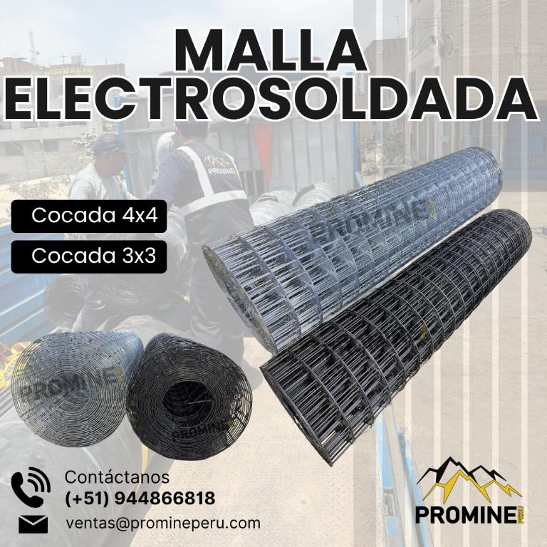 MALLA ELECTROSOLDADA DE PROTECCIÓN - PROMINE | SOCAVONES en Lima - Imagen 1