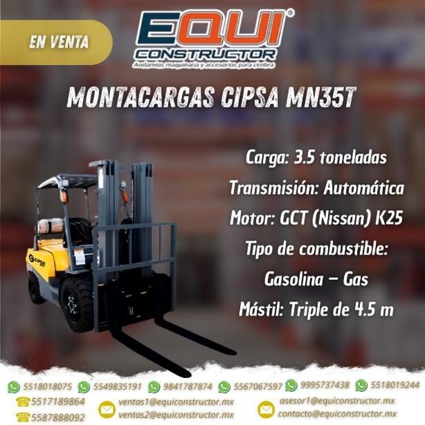 Montacargas MN35 CIPSA / Aguascalientes - Aguascalientes/ en Aguascalientes (AGS) - Imagen 1