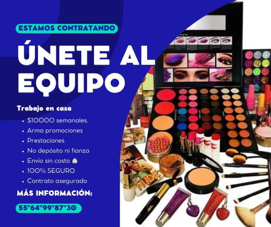 Trabajo en casa empacando productos en Santa María Aztahuacán - Imagen 1
