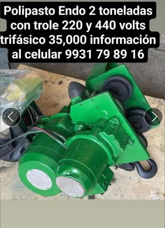 PISTONES HIDRÁULICOS POLIPASTITOS en México - Imagen 1
