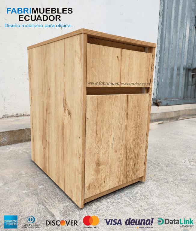 ARCHIVADOR DE 2 SERVICIOS EN MELAMINA - PERFECTOS PARA OFICINAS en Cayambe - Imagen 3