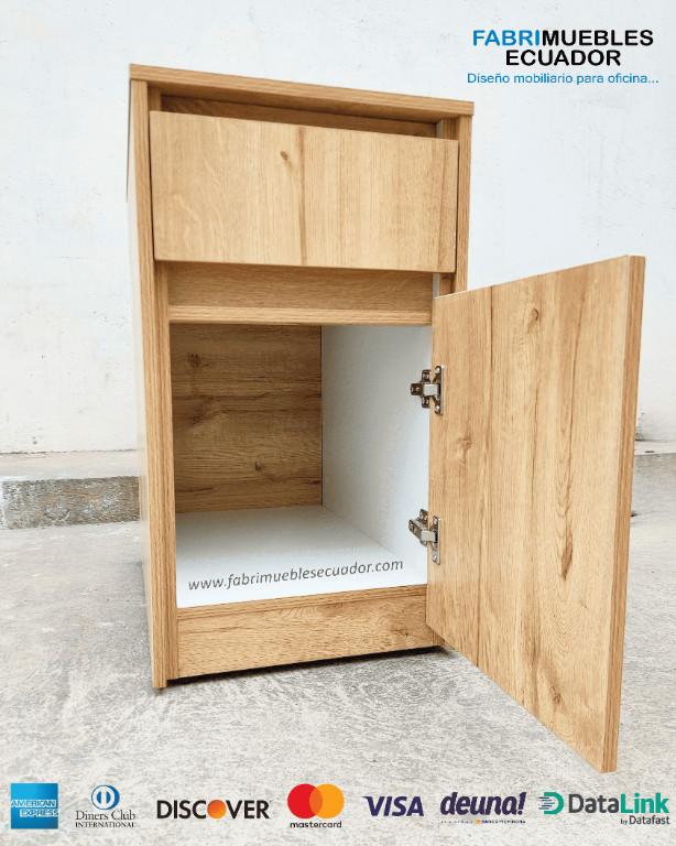 ARCHIVADOR DE 2 SERVICIOS EN MELAMINA - PERFECTOS PARA OFICINAS en Cayambe - Imagen 2