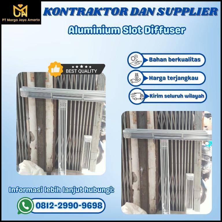 Aluminium Slot Diffuser - Sirkulasi Udara Optimal in Indonesia - Image 1
