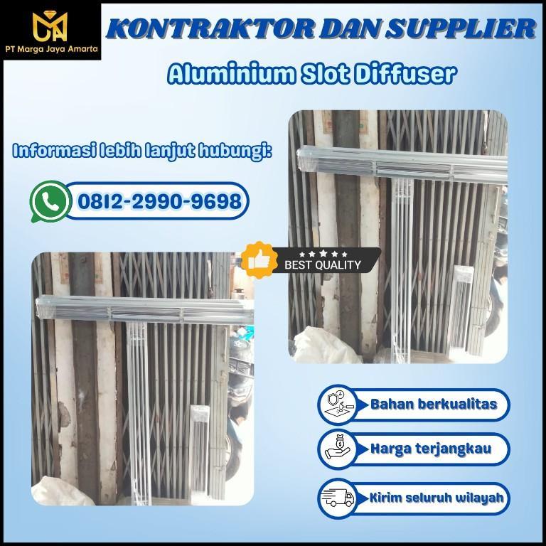 Aluminium Slot Diffuser - Sirkulasi Udara Optimal in Indonesia - Image 2