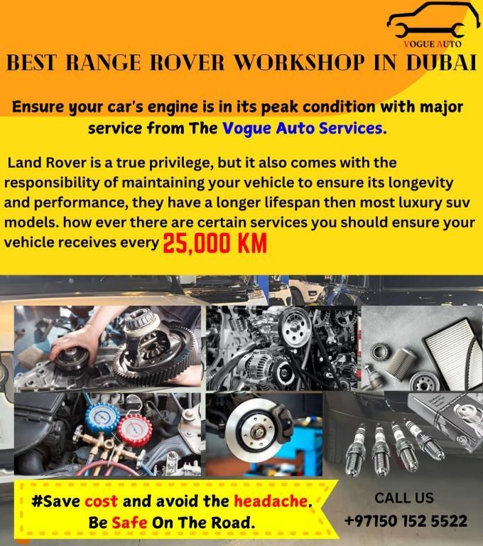 EXPERT RANGE ROVER WORKSHOP IN DUBAI in United Arab Emirates - Image 1
