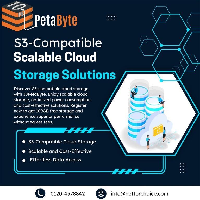 Unlock Seamless Cloud Storage with 10PetaByte S3 Compatible in India - Image 1