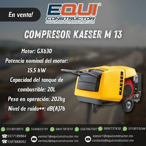 Compresor. Kaeser M13- en México - Imagen 1