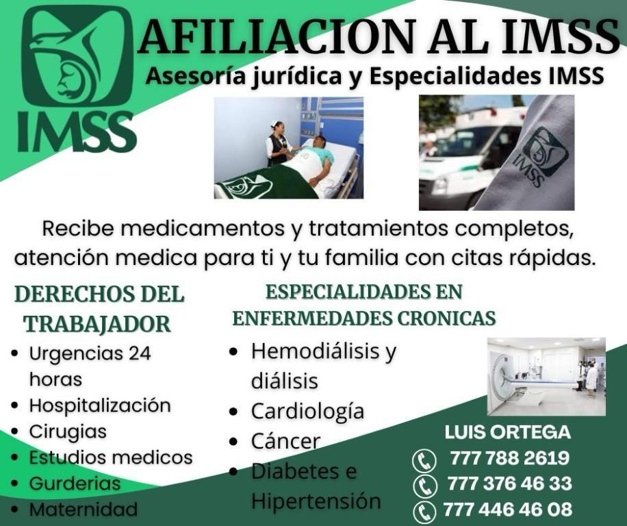 SERVICIO MEDICO IMSS en Cuernavaca - Imagen 1