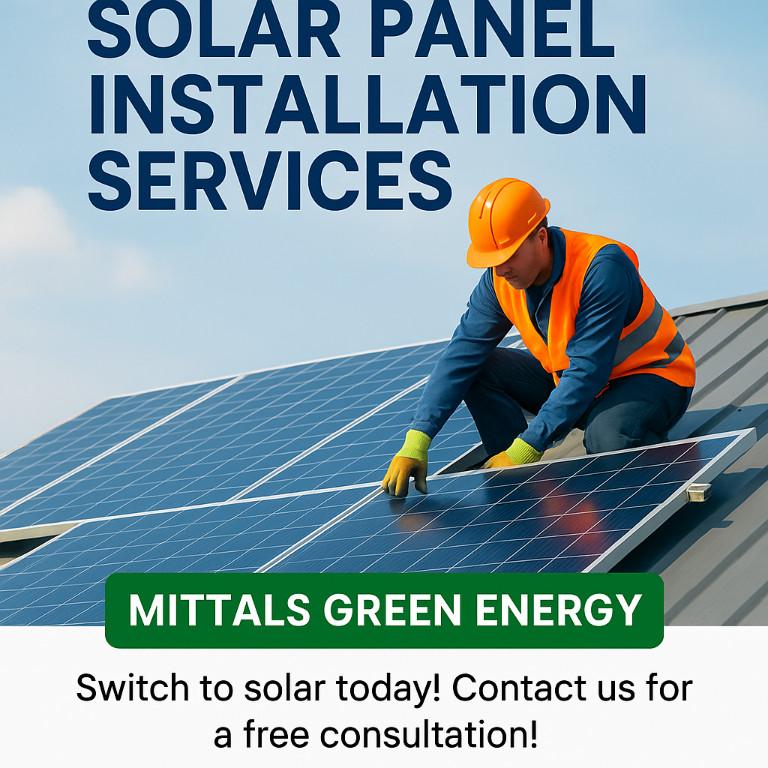 Expert Solar Panel Installation – Save Energy & Money! in India - Image 1