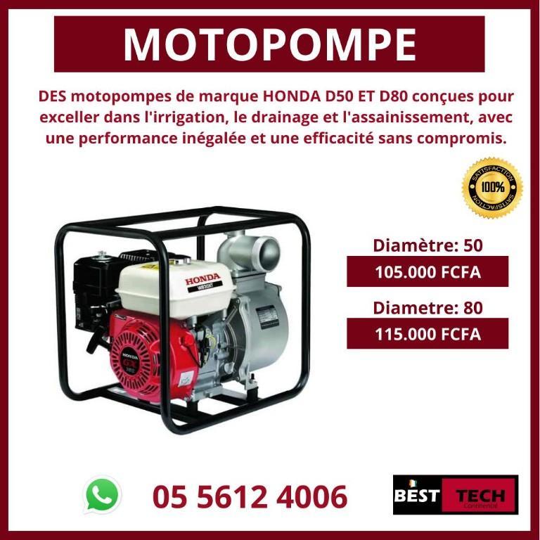 DES MOTOPOMPES DE HAUTE PERFORMANCE en Côte d’Ivoire - Photo 1