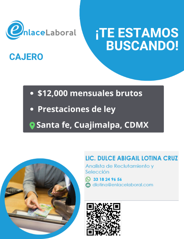 Asistente administrativo (CAJA) en México - Imagen 1