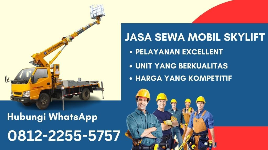 Hubungi 081222555757 Sewa Skylift Karang Timur Tangerang Biaya T in Indonesia - Image 1