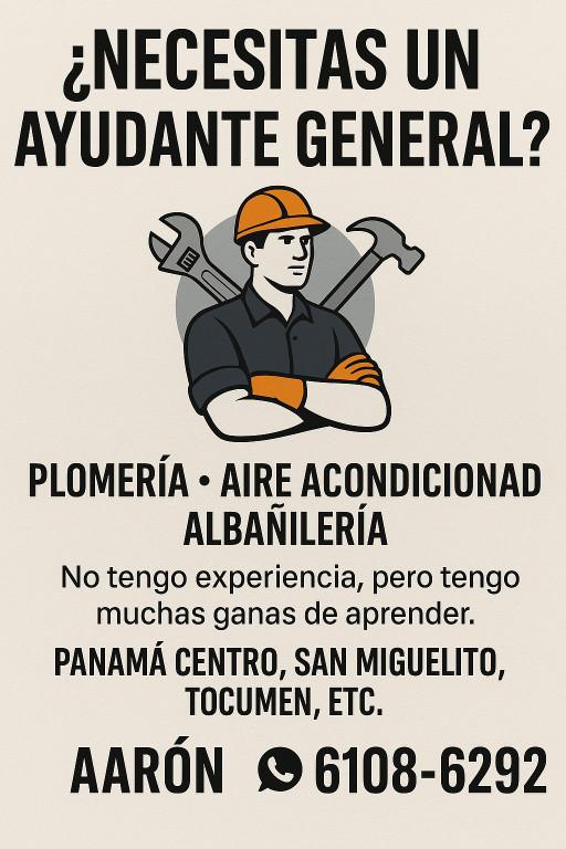 Servicio aprendiz en Ancón - Imagen 1