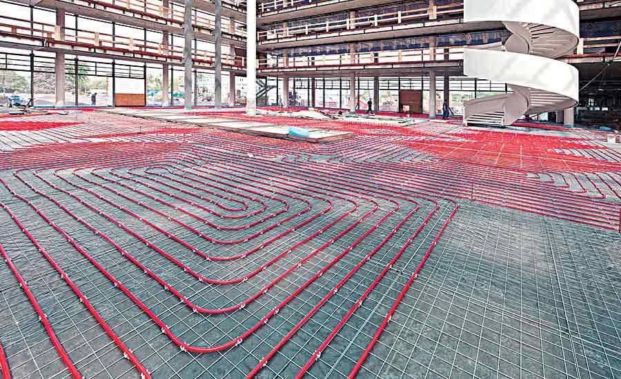 Radiant cooling and heating system in India - Image 2