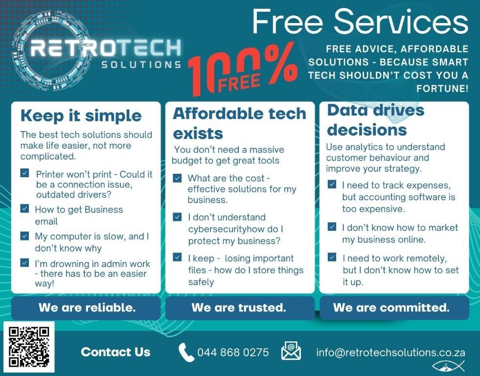 Free Tech Advice & Small Fixes in South Africa - Image 1