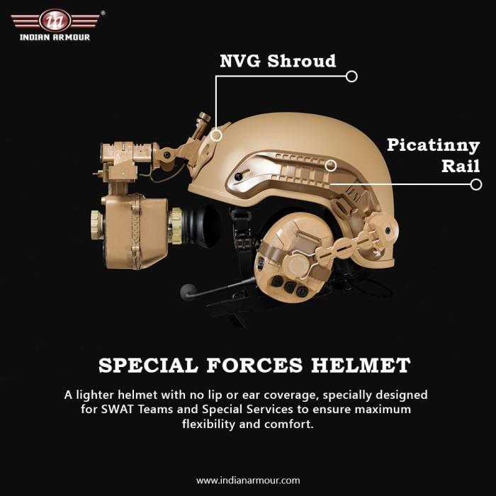 Top-Grade Bulletproof Helmets with Advanced Protection | IA in India - Image 2