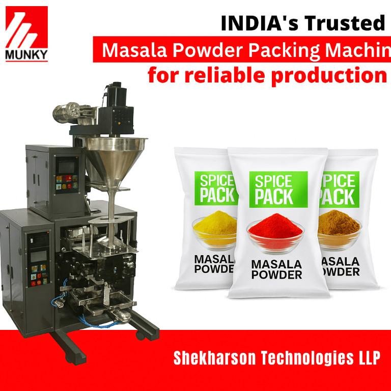 Buy Masala Packing Machine from Munky Packaging Machine in India - Image 1