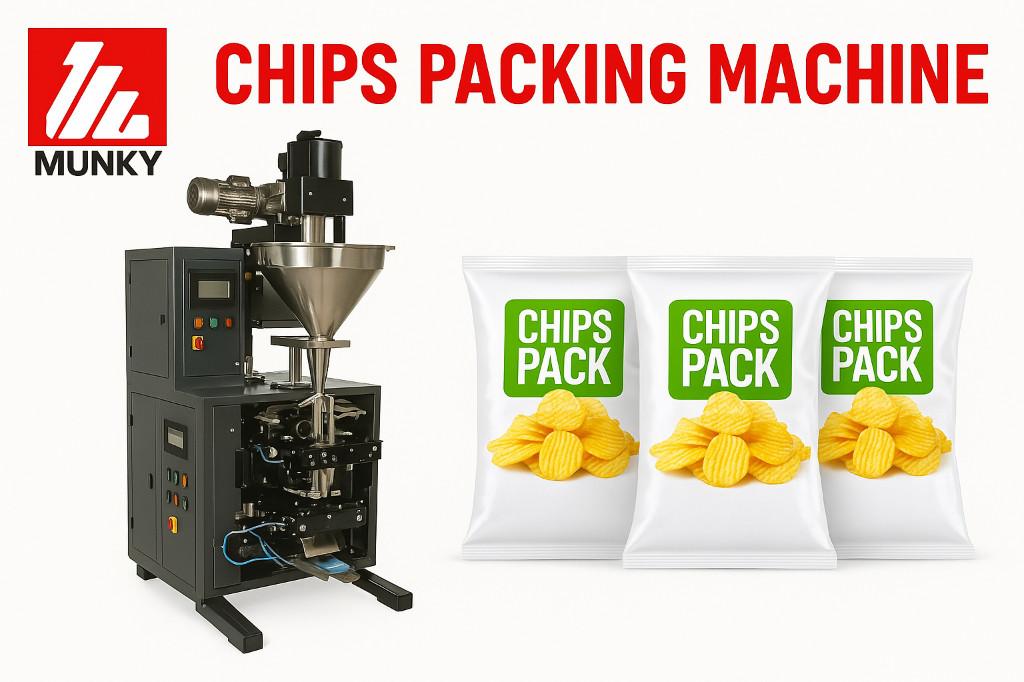 Chips Packing Machine by Munky Packaging Machine in India - Image 1
