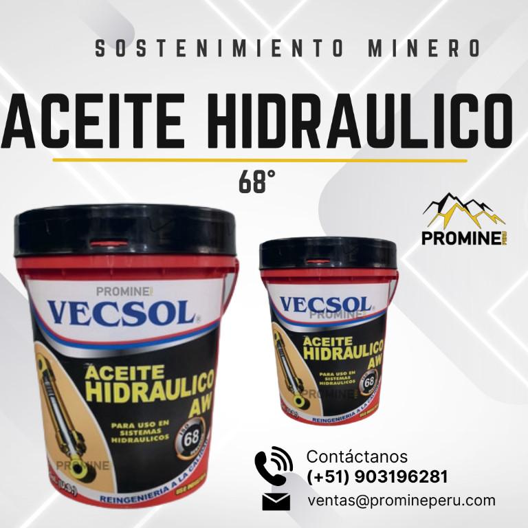 ACEITE HIDRÁULICO 68° PARA EQUIPOS DE ALTO RENDIMIENTO MINERO en Perú - Imagen 1