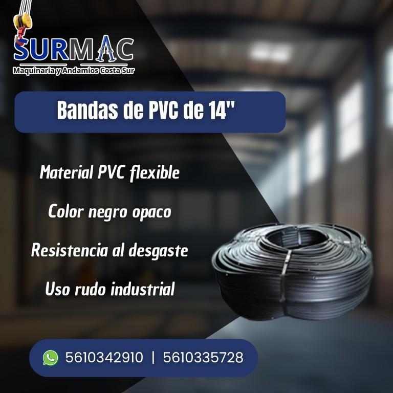 Banda de PVC de 14” en México - Imagen 1