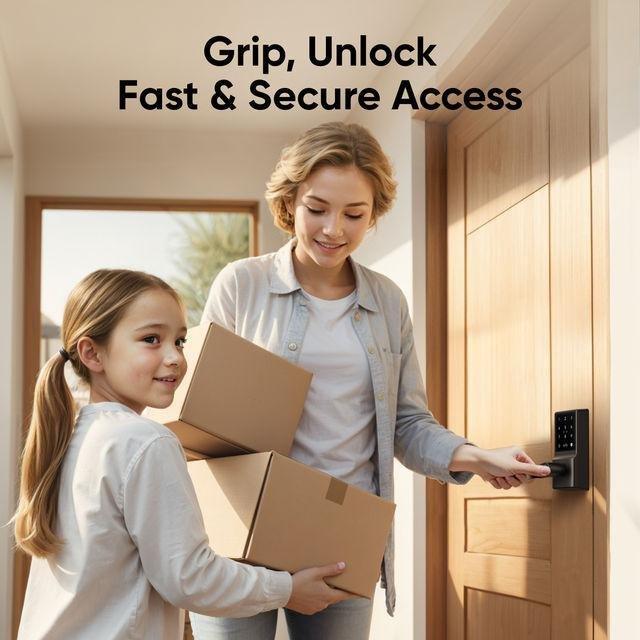 Smart Fingerprint Keyless Door Lock with Wi-Fi in Hialeah - Image 2