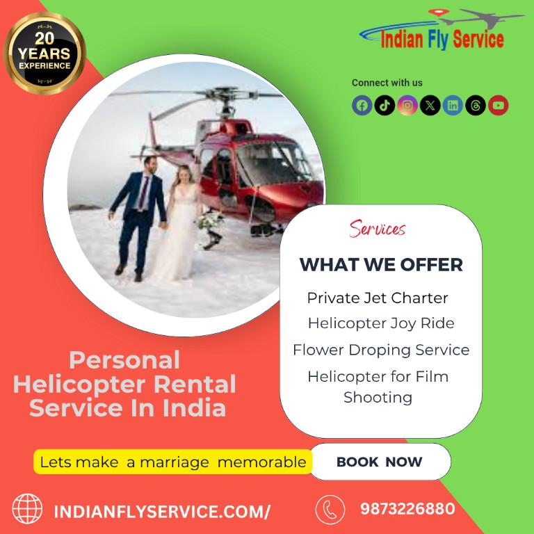 Personal Helicopter Rental Service In India in India - Image 1