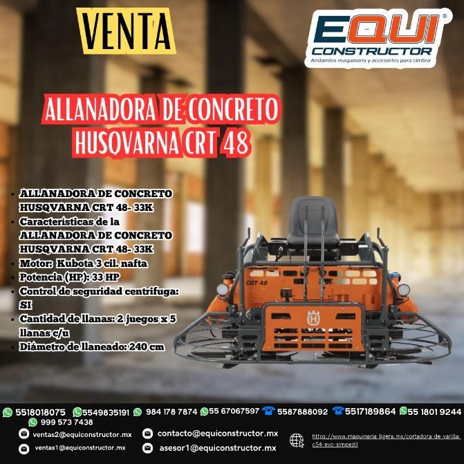 Husqvarna Allanadora CRT48 Doble en Temapache - Imagen 1