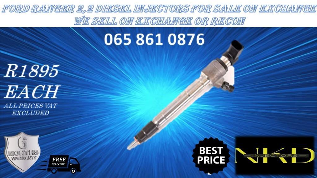 2.2 Ford Ranger Diesel Injectors for sale in Empangeni - Image 1